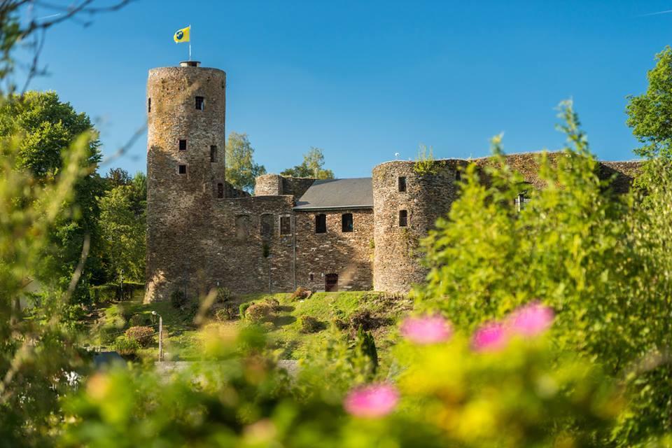 Hotel Burg Hof Burg Reuland Exterior foto